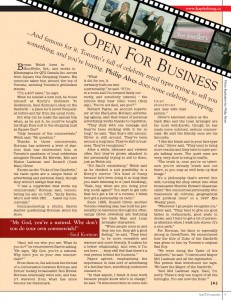 11 Open For Business